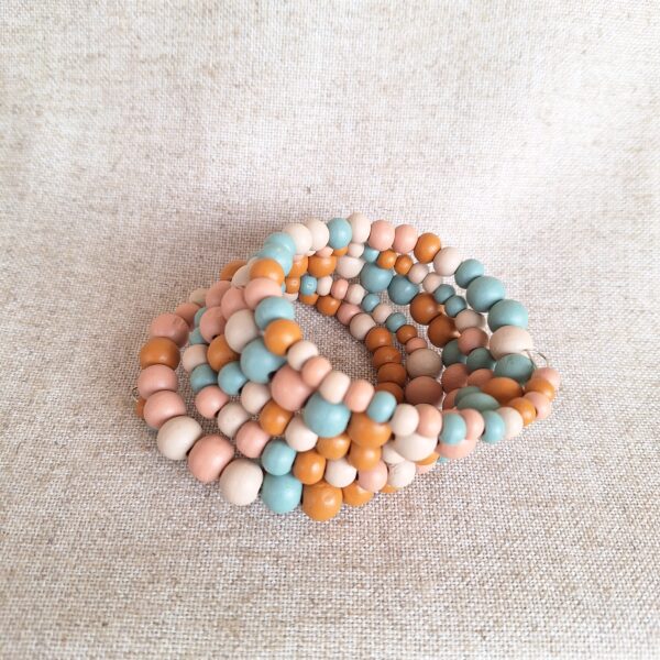 Pulseira Colorida Espiral